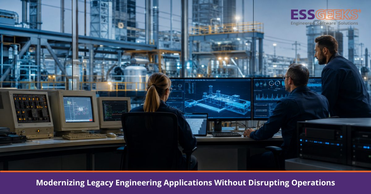 Modernizing Legacy Engineering Applications Without Disrupting Operations